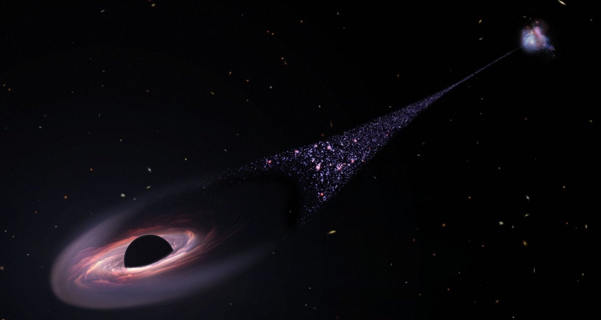 Physicists Determine Cause of "Runaway" Supermassive Black Hole