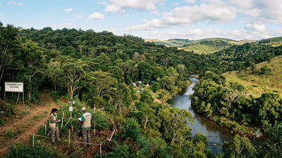 A South African farmer planted trees to stop erosion in 1976; 50 years later, the land became a major forest-restoration experiment
