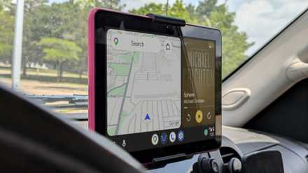 Android Auto on Amazon Fire Tablet.