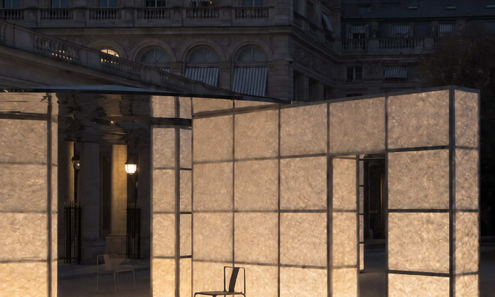 Bin Wu designs Pavilion of Time for Paris Design Week
