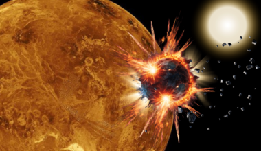 Did Venus eat its own moon?