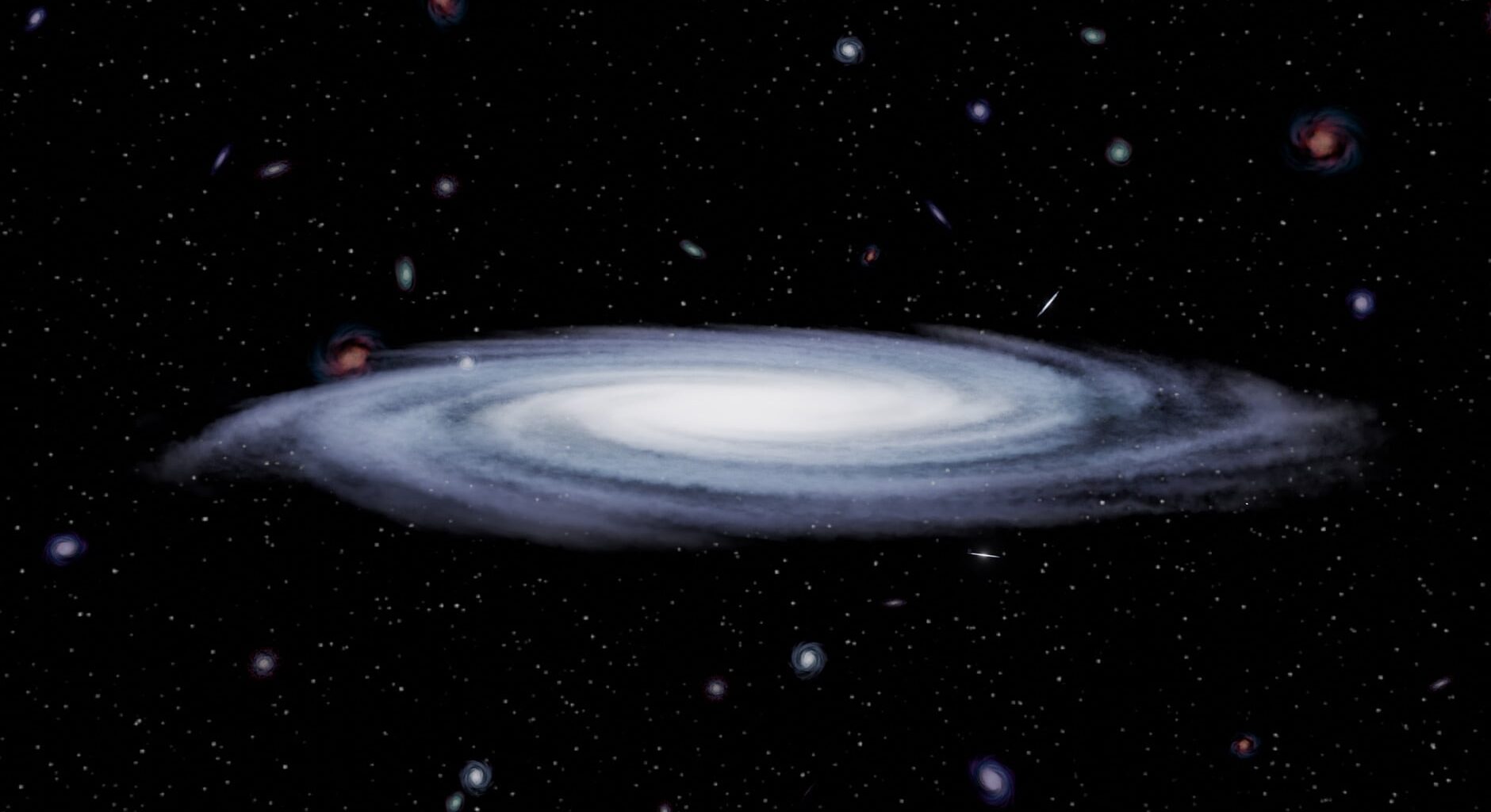 Star formation across the cosmos has fallen by roughly 59 per cent in 4.5 billion years, yet its reservoir of neutral atomic hydrogen declined by only about 11 to 26 per cent—a mismatch that rules out rapid loss of atomic gas as the primary cause and shifts the mystery to how galaxies convert that gas into star-forming molecular clouds.
