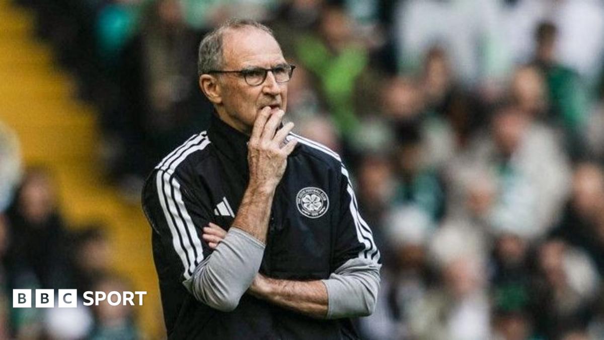 Celtic manager Martin O'Neill