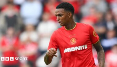 Morgan Whittaker playing for Middlesbrough this season
