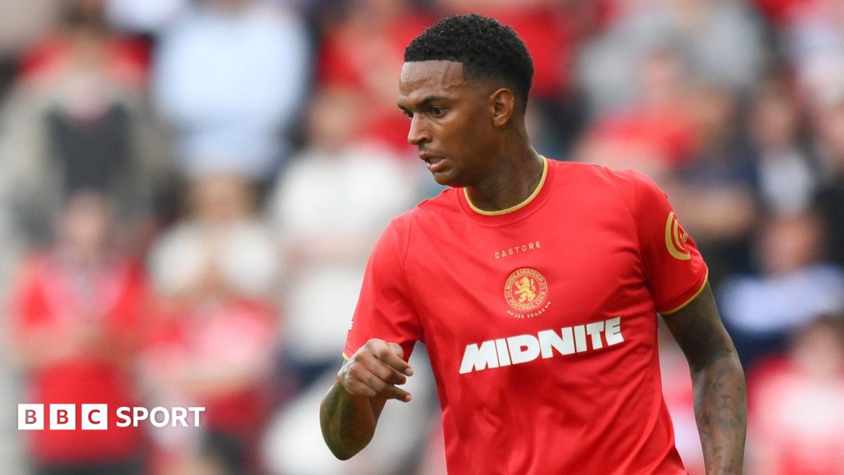 Morgan Whittaker playing for Middlesbrough this season