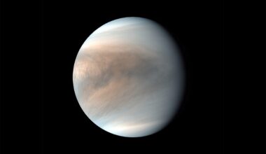 A view of Venus captured by JAXA