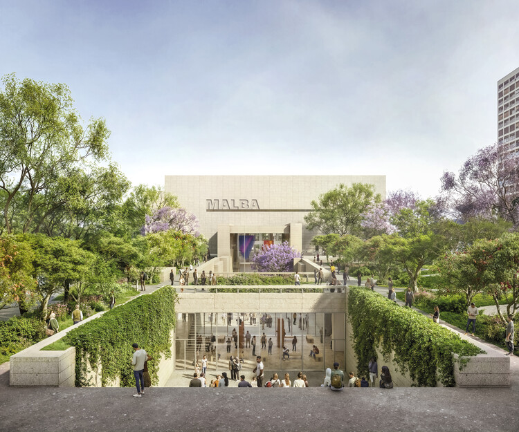 Frida Escobedo Studio to Design Underground Expansion for Buenos Aires' MALBA Museum - Image 1 of 10
