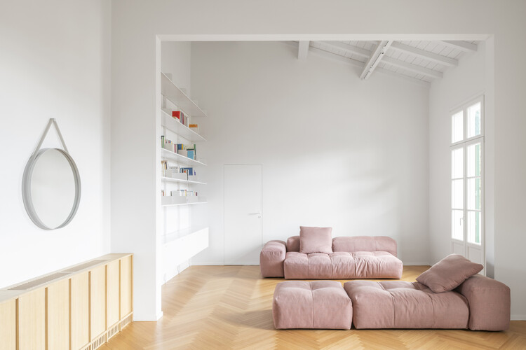 Arcipressi Residence  / bucci quentin - Interior Photography, Living Room, Wood