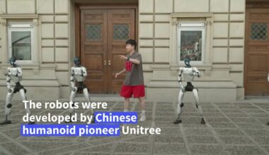 China's robot dancers limber up for America's Got Talent final
