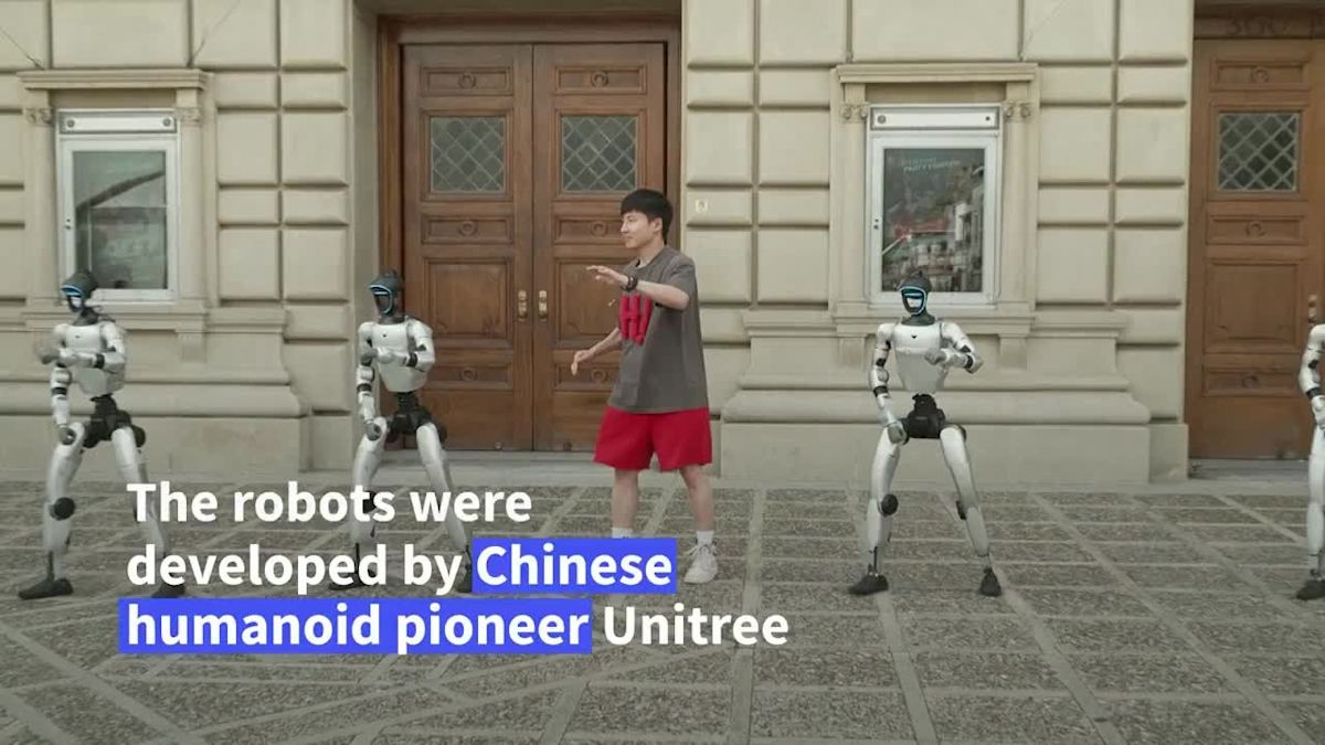 China's robot dancers limber up for America's Got Talent final