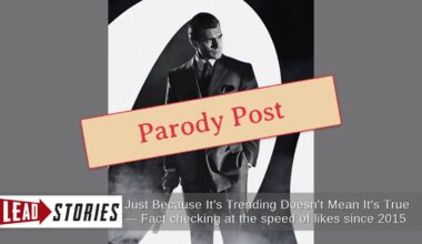 Fact Check: Henry Cavill Has NOT Been Announced As Next 007 James Bond -- Claim Originated On Parody Account