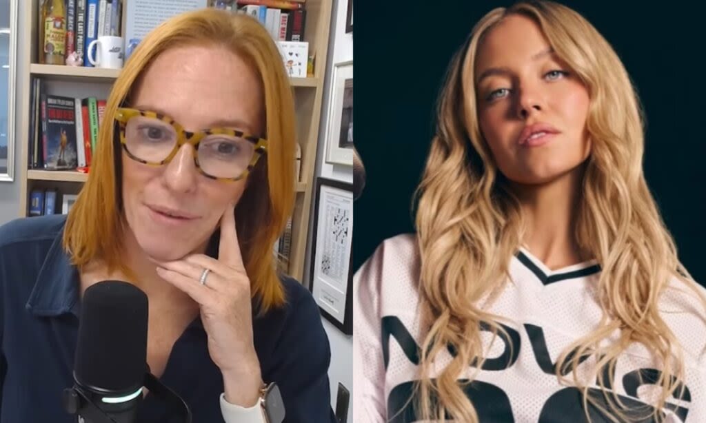 Jen Psaki Says Sydney Sweeney “Looks Great, Good for Her,” but Warns Her Nude Novig Sports Betting Ad Sends the Wrong Message About Women in Sports