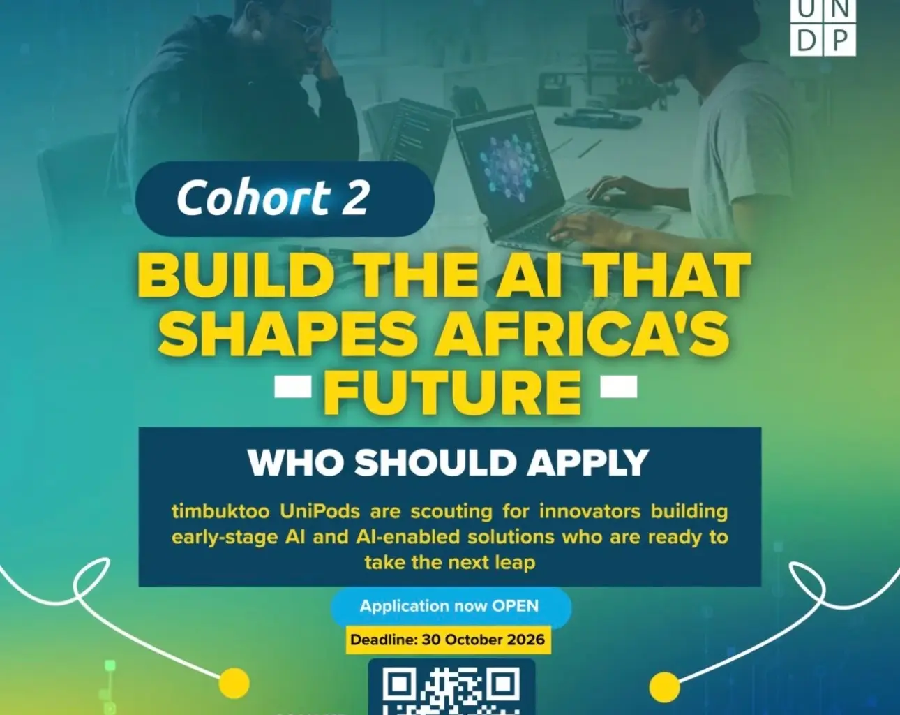 Call For Applications: timbuktoo UniPods AI Innovation Programme Cohort 2