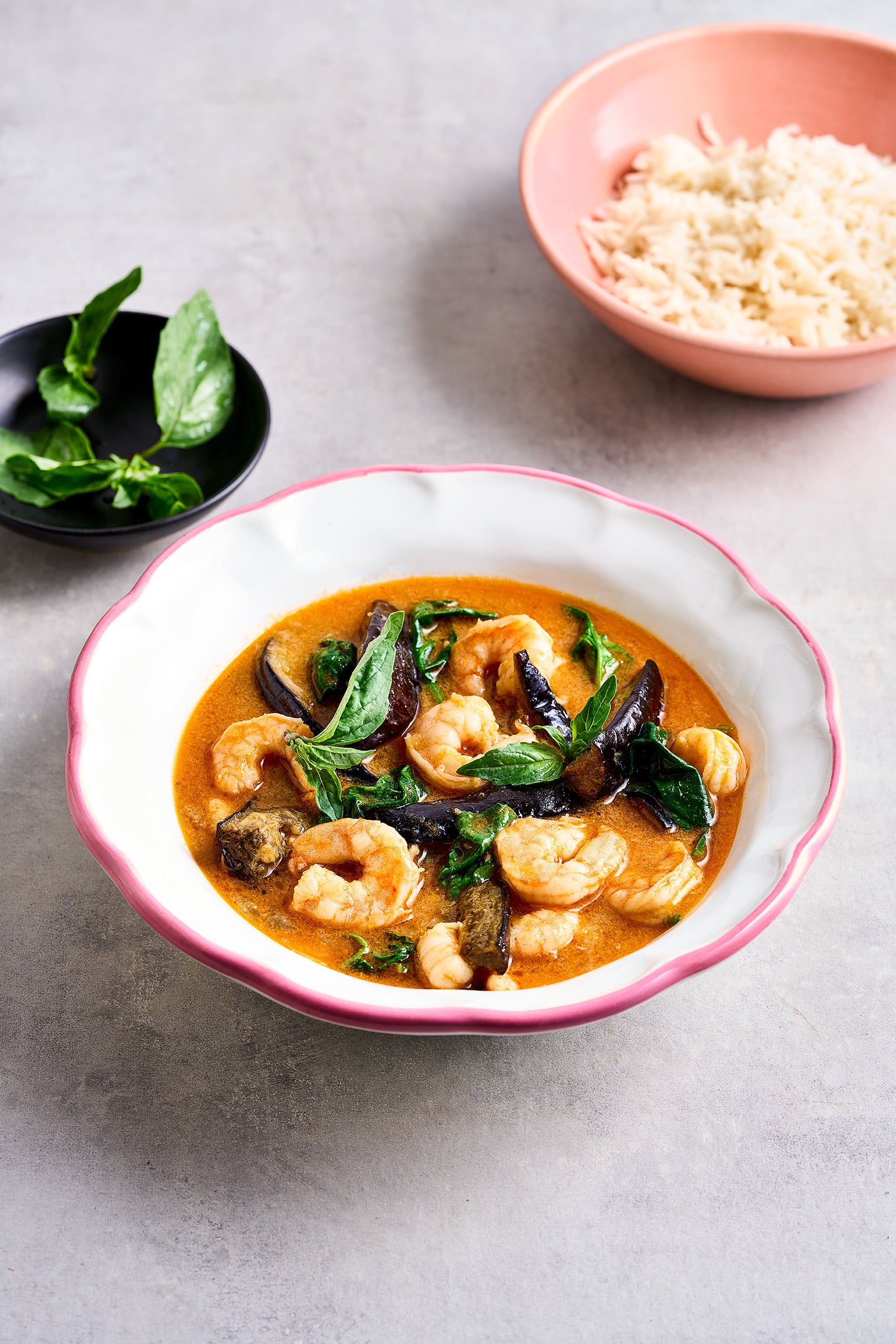 Wicks’ quick Thai red curry relies on store-cupboard coconut milk and curry paste