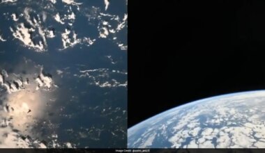 Astronaut Anil Menon Shares Video Of Space Station Doing Gymnastics Above Earth