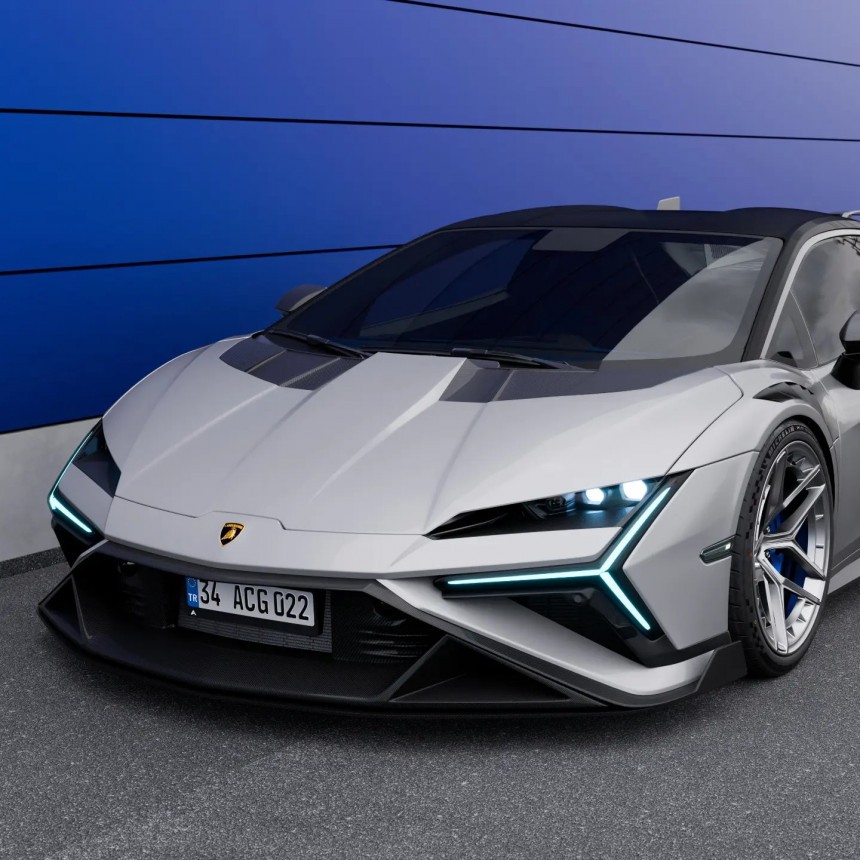 Lamborghini Temerario SV \- Rendering