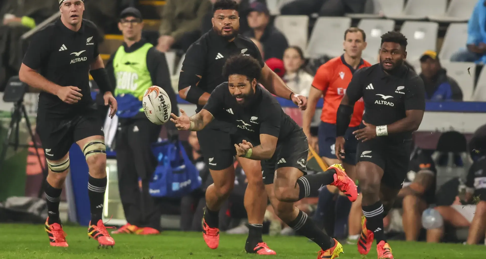 We Interviewed the All Blacks... With Puppies