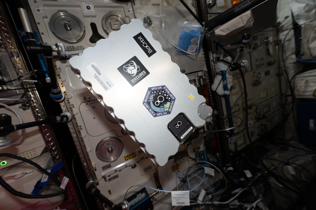 BioOrbit’s Box-E crystal manufacturing experiment unit spent around six weeks aboard the ISS between May and June 2026