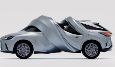 MSCHF twists LEXUS cars into surreal full-scale sculptures