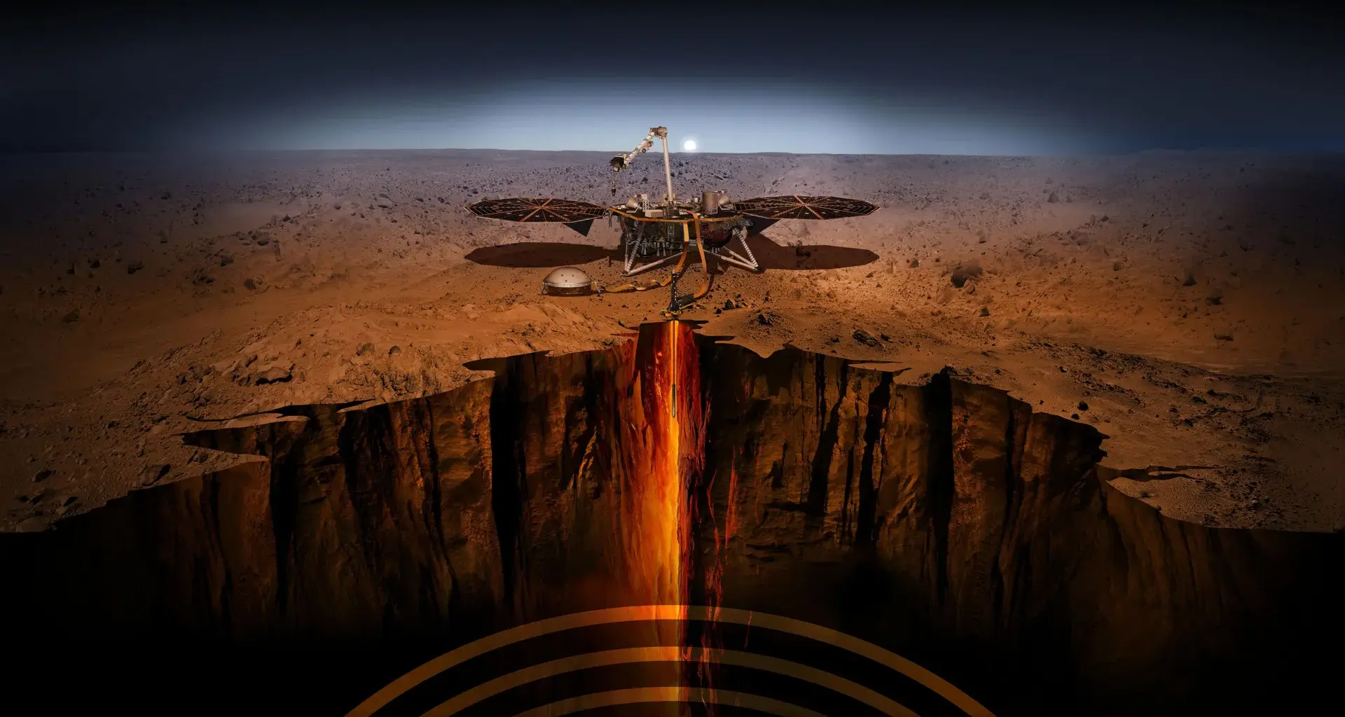 Deep beneath Mars, scientists find a vast hidden magma system