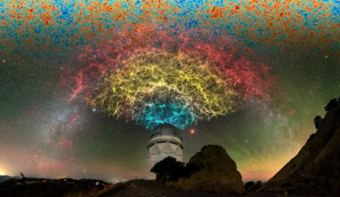 The Dark Energy Spectroscopic Instrument has released the largest 2D map of the Universe. Credit: NSF NOIRLab