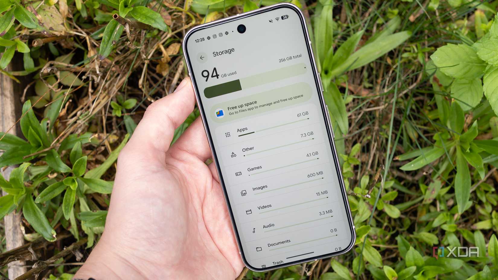 The Pixel 10 Pro's storage