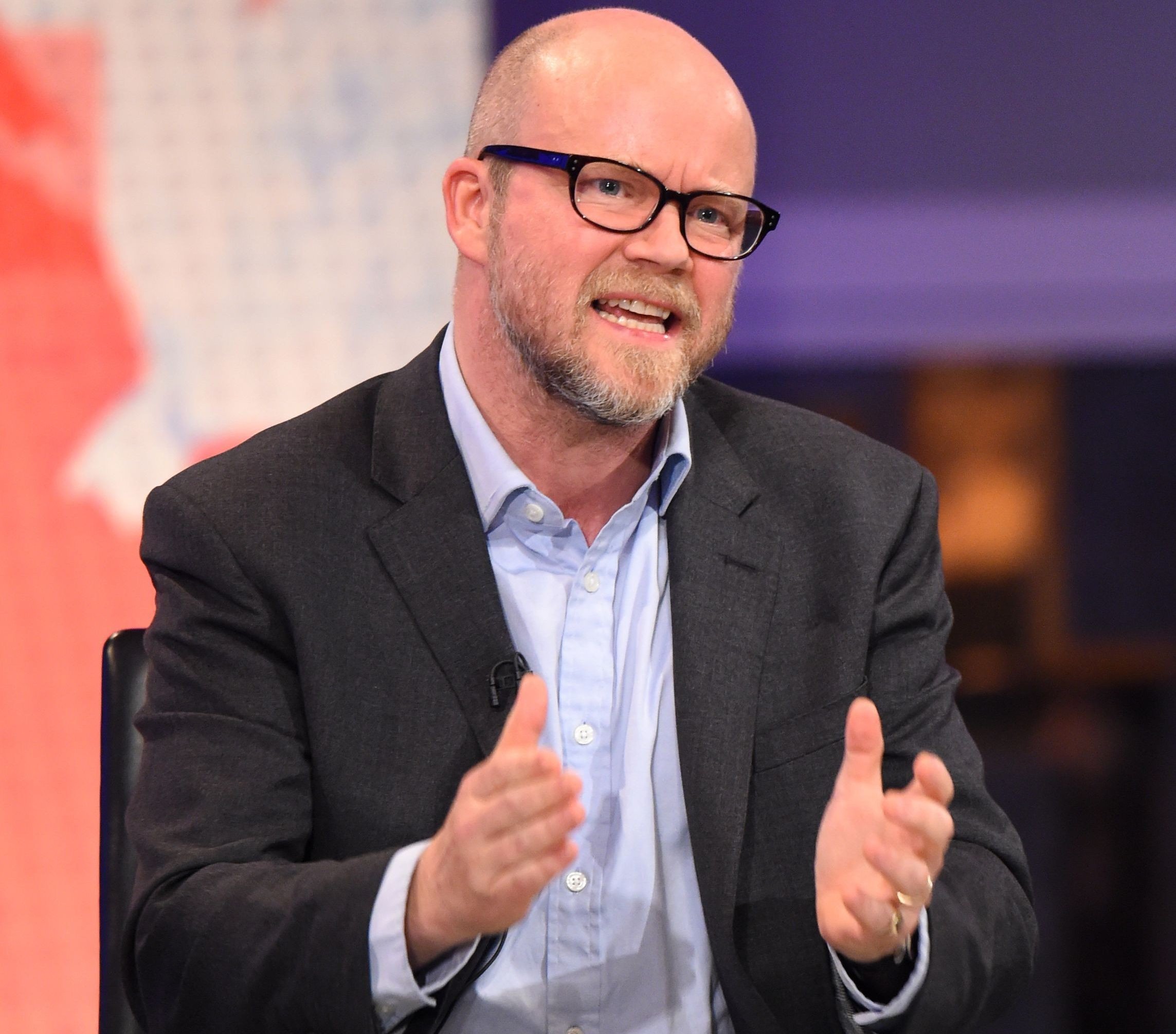 Toby Young during the Channel 4 EU referendum debate.