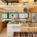 Villas Raices / Vince Studio - Interior Photography, Kitchen, Wood, Countertop, Lighting, Chair
