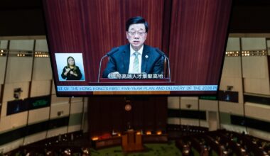 Hong Kong unveils first 5-year plan to broaden the city's identity beyond finance