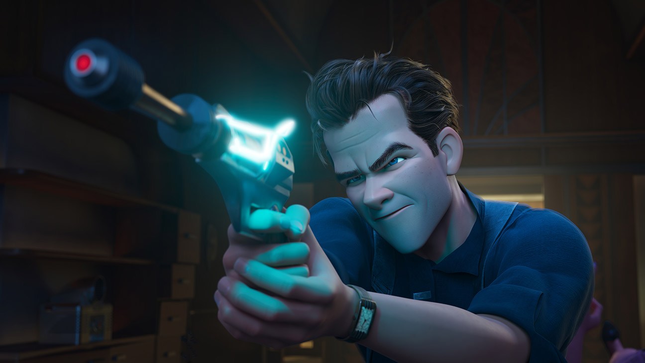 In Metropia, a gigantic city in an alternate future as seen from 1939, private eye Raymond Gunn is drawn into a case involving aliens, murder and a multimedia star named Venus Nova. Raymond Gunn (Sam Rockwell) in Ray Gunn