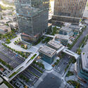 © SFAP Shanghai Science and Technology Investment Tower Mixed-Use Development / NBBJ - Exterior Photography, Cityscape, Aerial View Photography