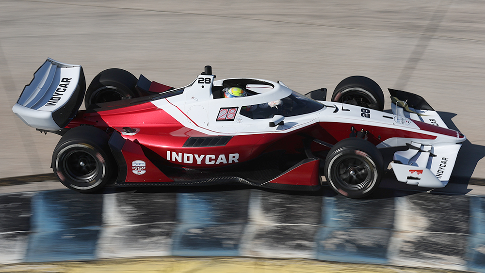 Shake It Up: Alex Palou Puts IR-28 Through Pounding Paces at Sebring