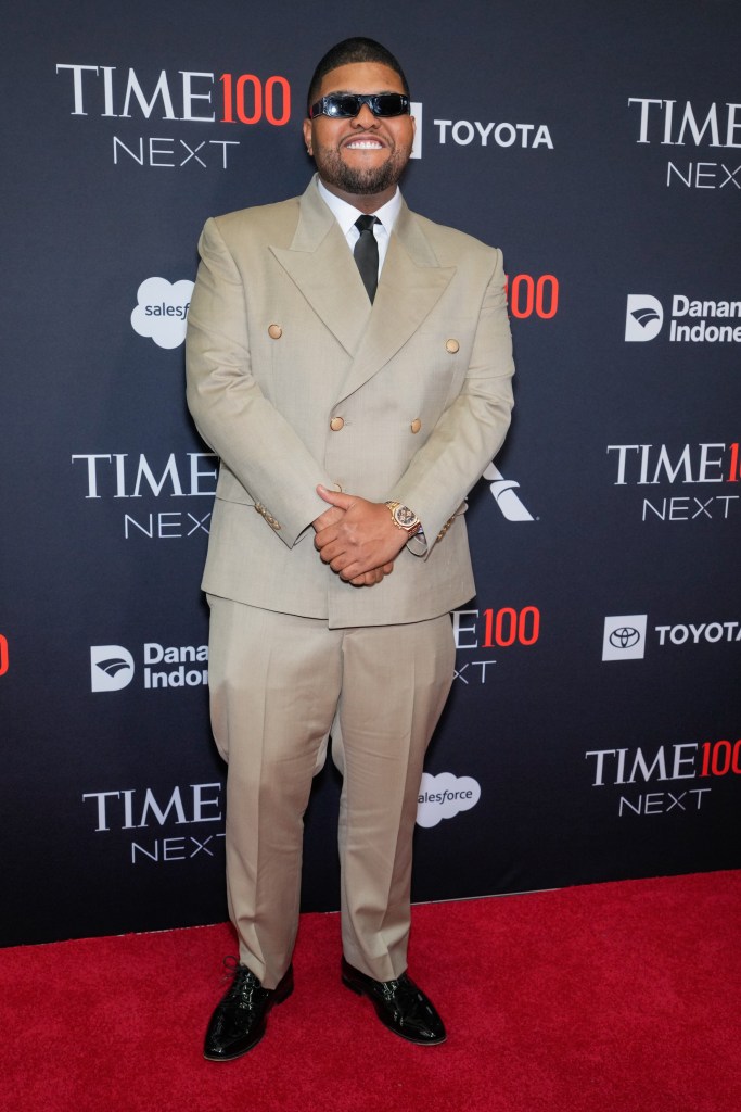 Druski arrives at Time100 Next, celebrating 100 emerging leaders who are shaping the future.