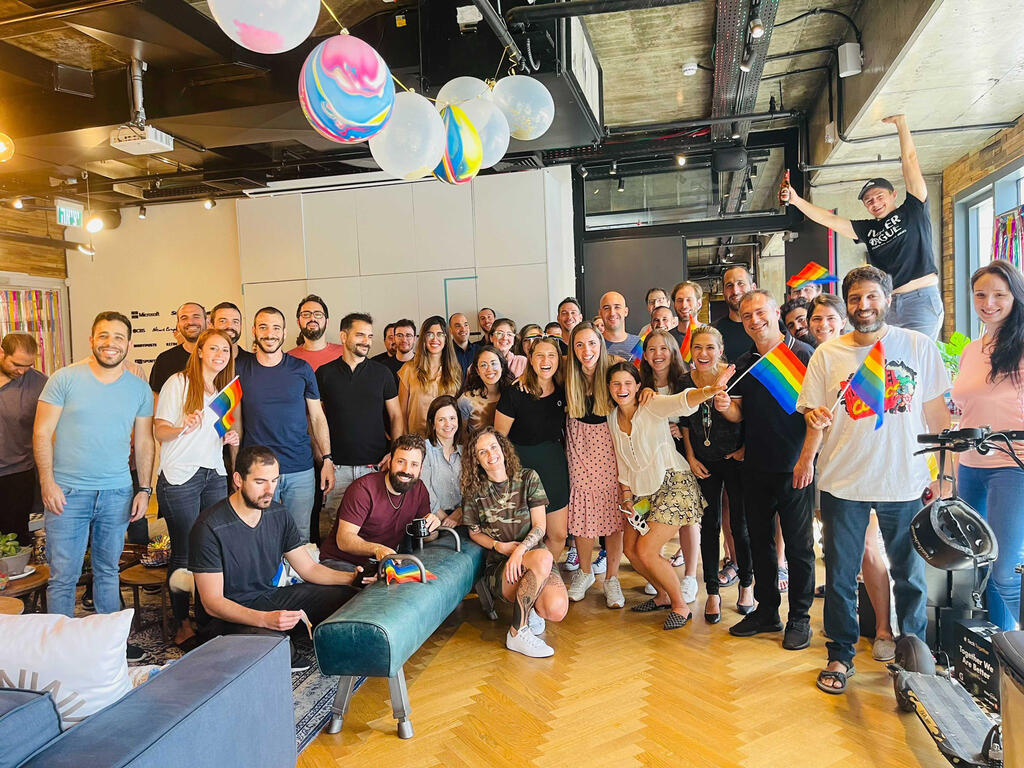OpenWeb team in 2021. (Photo: OpenWeb) צוות OpenWeb