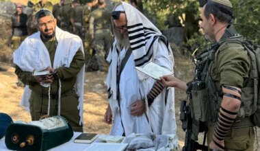 IDF soldiers revive 700-year-old Jewish tradition on Lebanese border