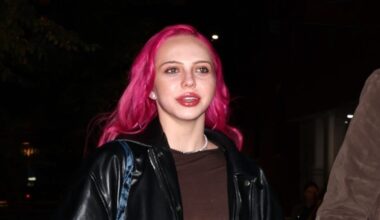 Adéla Swaps Her Theatrical Style for a Surprisingly Simple After-Party Date-Night Look
