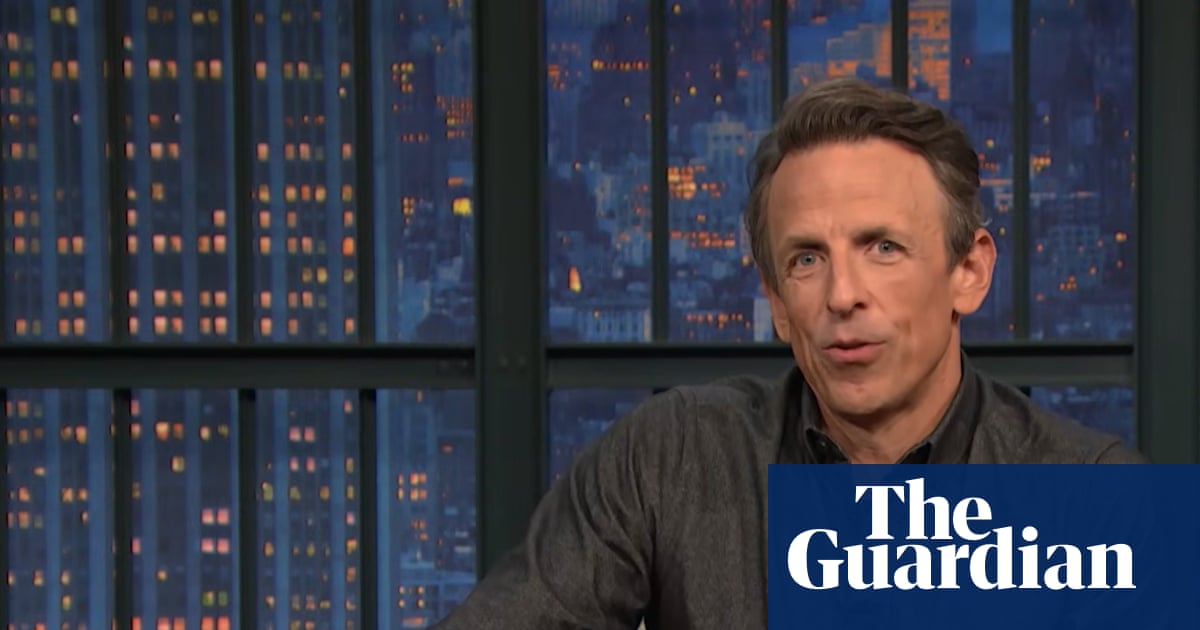 Seth Meyers on JD Vance: ‘The integrity of a used-car salesman and the charisma of a wet ham’ | Late-night TV roundup