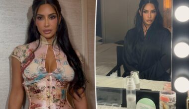 Kim Kardashian used this $20 skin care staple at F1 Singapore Grand Prix