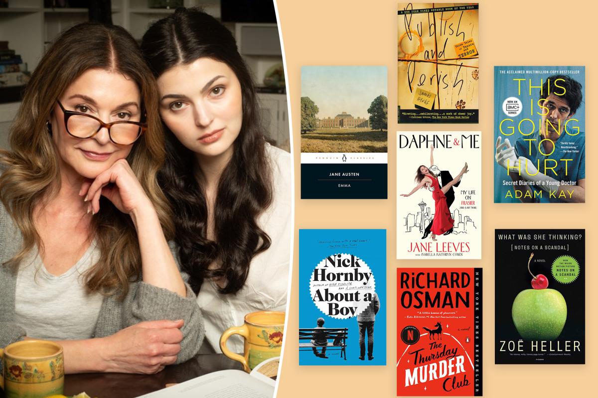 'Frasier' star Jane Leeves shares her six favorite books