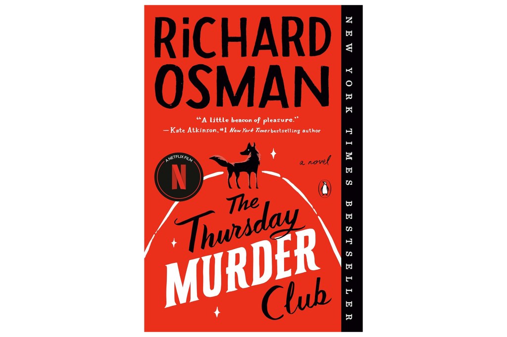 Book cover of "The Thursday Murder Club" by Richard Osman.