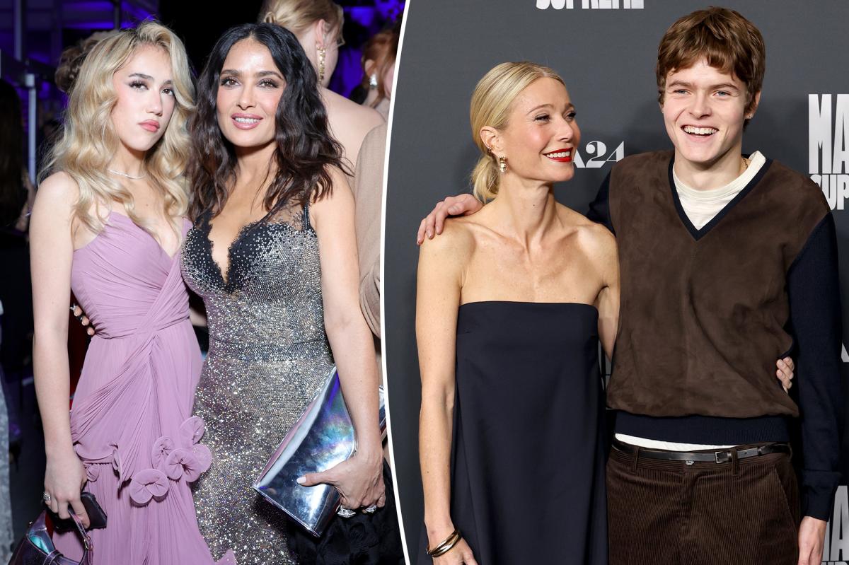 Gwyneth Paltrow and Salma Hayek's nepo baby kids named as the UK's most eligible socialites