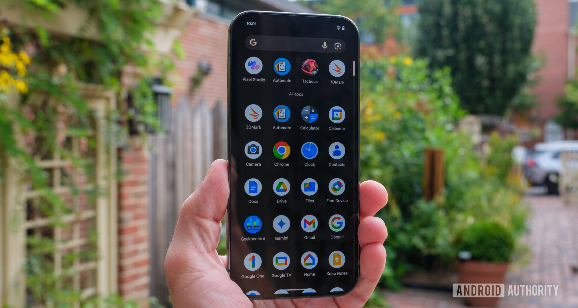 Google Pixel 9 Pro app drawer