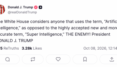 Trump’s attempt to rename AI is still going strong.