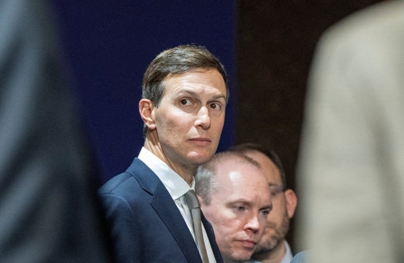 Jared Kushner as part of the US Delegation at Lake Lucerne Summit at the Buergenstock resort in Obbuergen, near Lucerne, Switzerland.