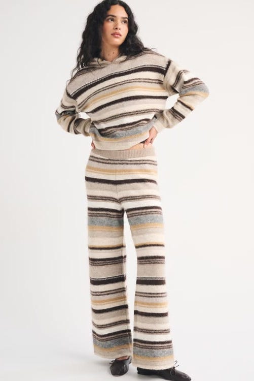 Wool-Blend Lounge Pant