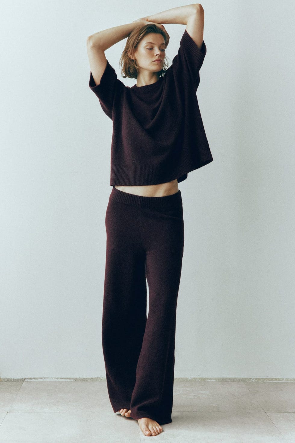 Wide Knitted Trousers