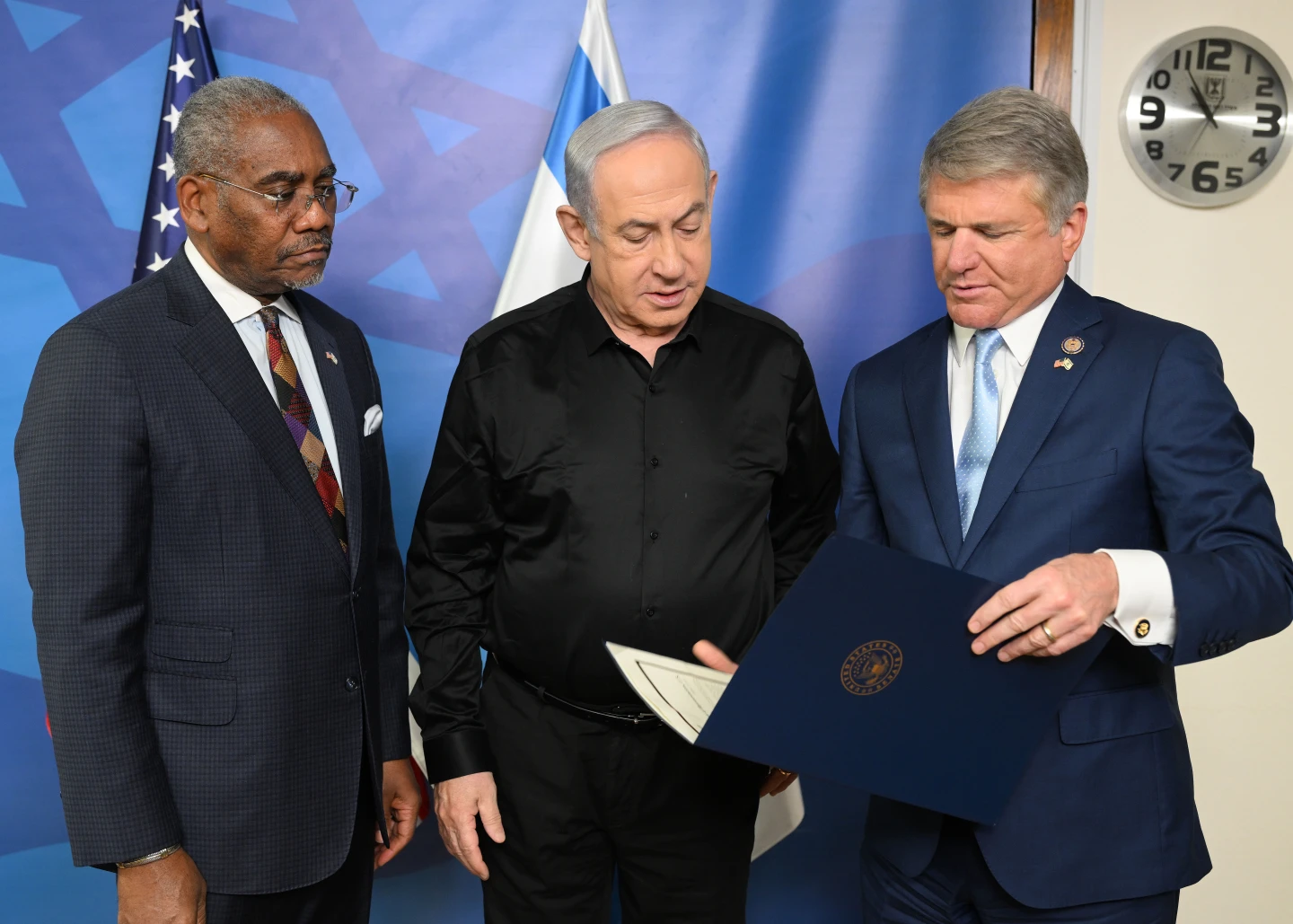 Netanyahu Gregory Meeks Michael McCaul
