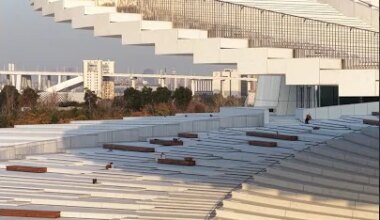 Climb Shanghai Grand Opera House’s gravity-defying staircase - YouTube