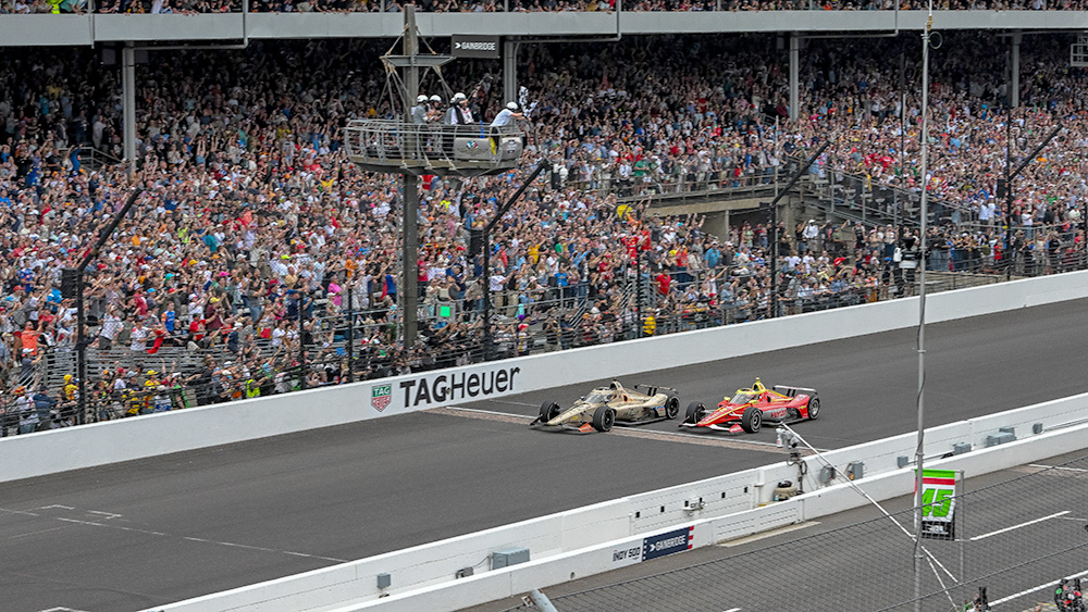 Indianapolis 500 finish