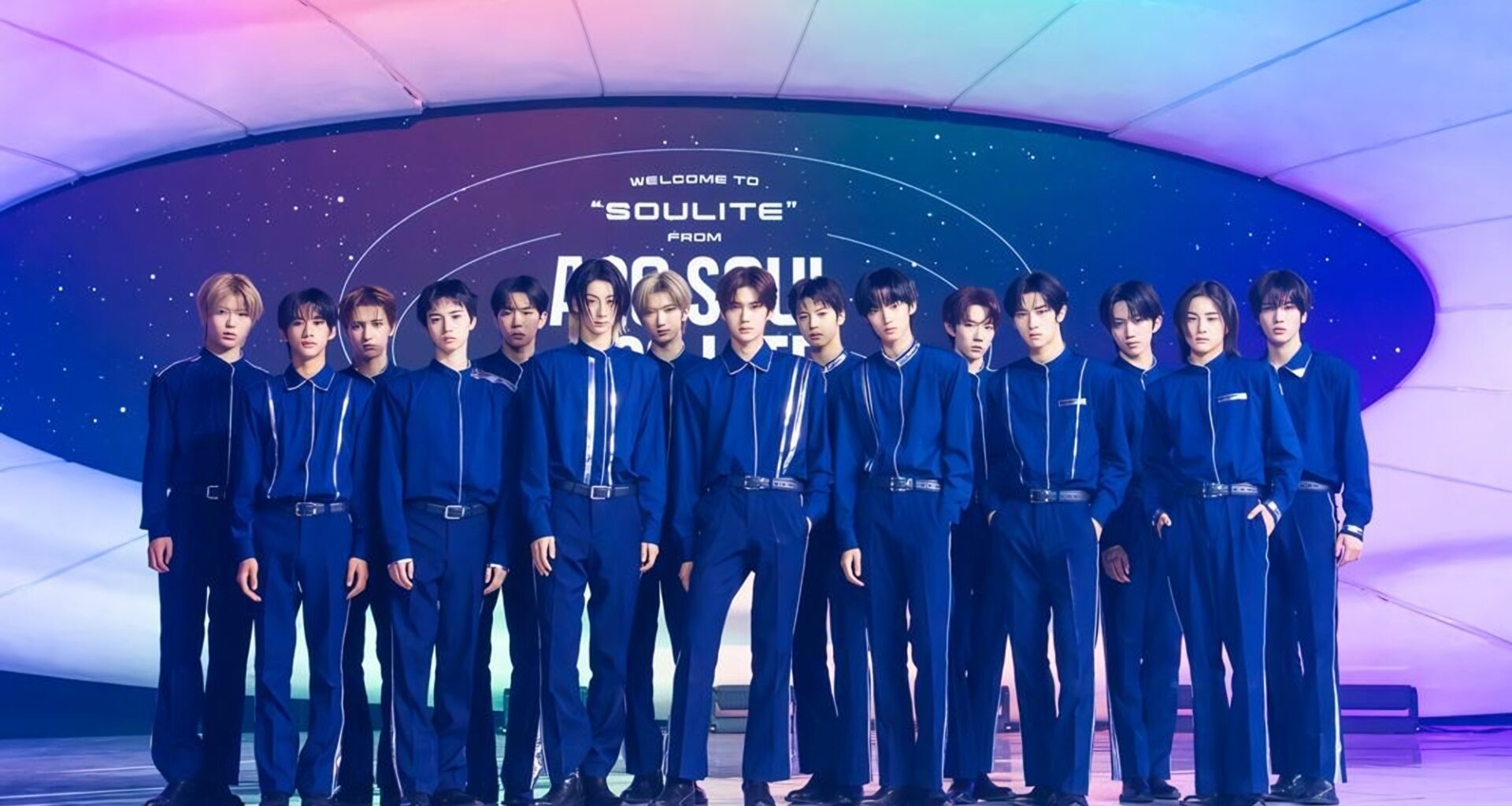 K-pop boy band A2O SOUL poses during the group
